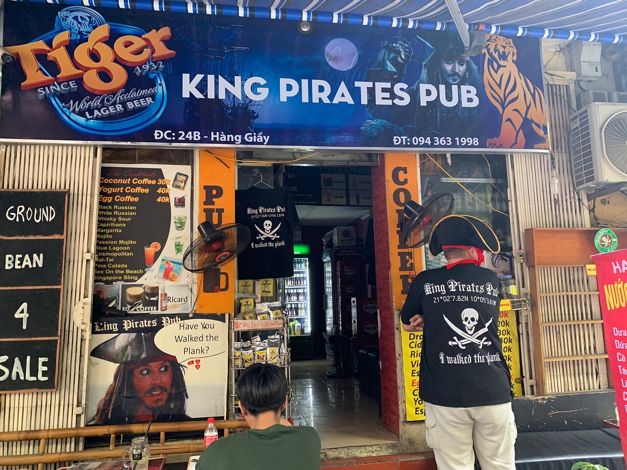The Pub is inspired by Pirates’ themes