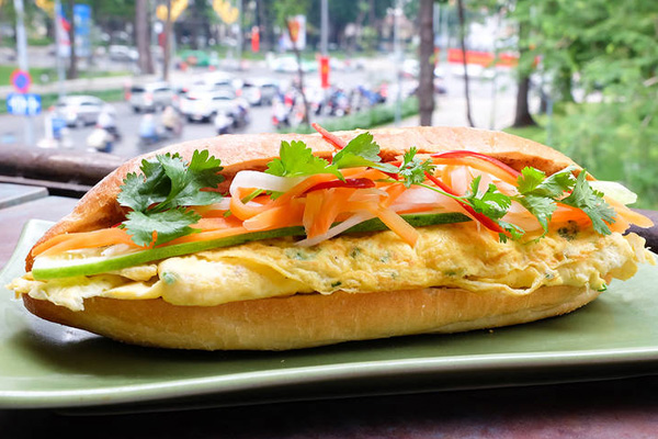 A lighter version of the most popular Vietnamese street food for vegetarians